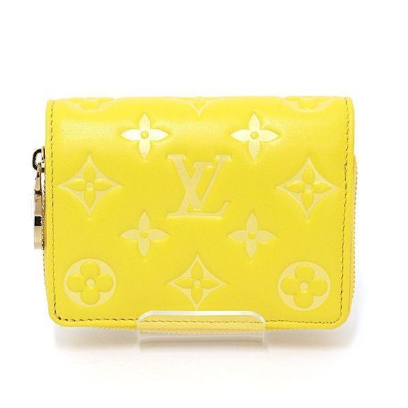 Louis Vuitton Portefeuille Roux Monogram Empreinte Ginko Yellow M13792 - Picture 1 of 6